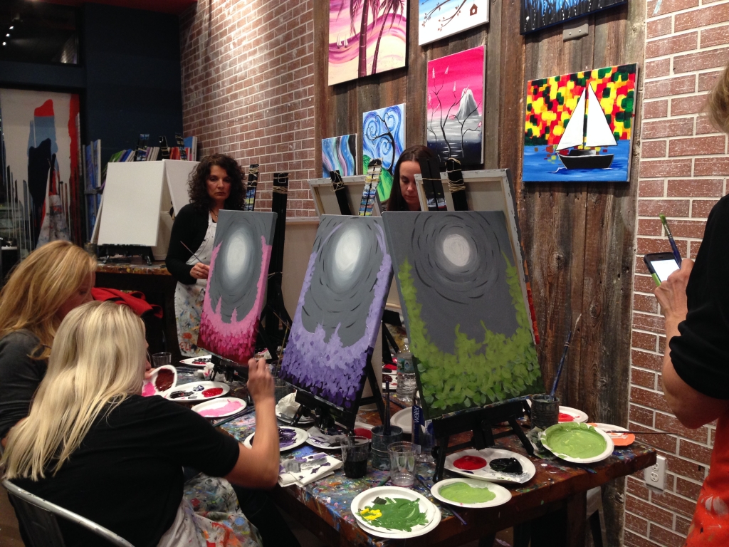 muse paint bar deals nyc