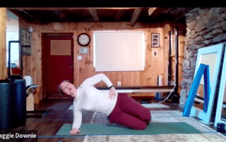 Maggie's virtual Pilates